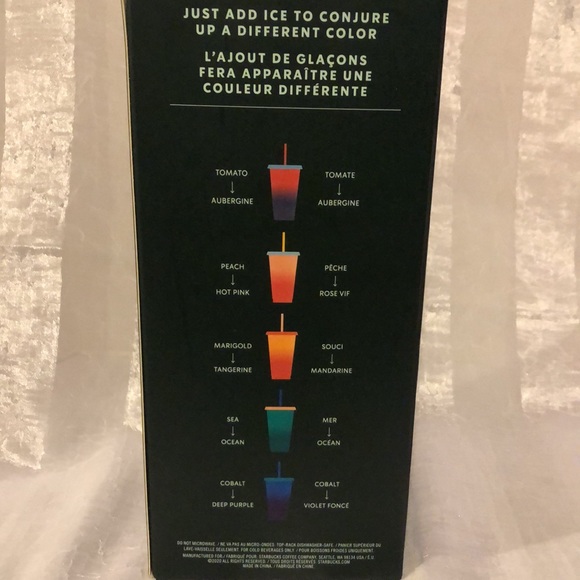 Starbucks Color Changing Reusable Cold Cups - Picture 3 of 4